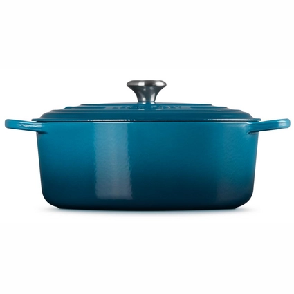 Braadpan Le Creuset Signature Ovaal Deep Teal Cm Pannenwinkel